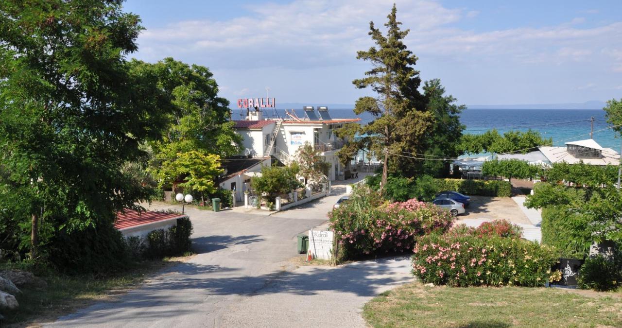 Coralli Beach Studios-Apartments Kallithea  Dış mekan fotoğraf