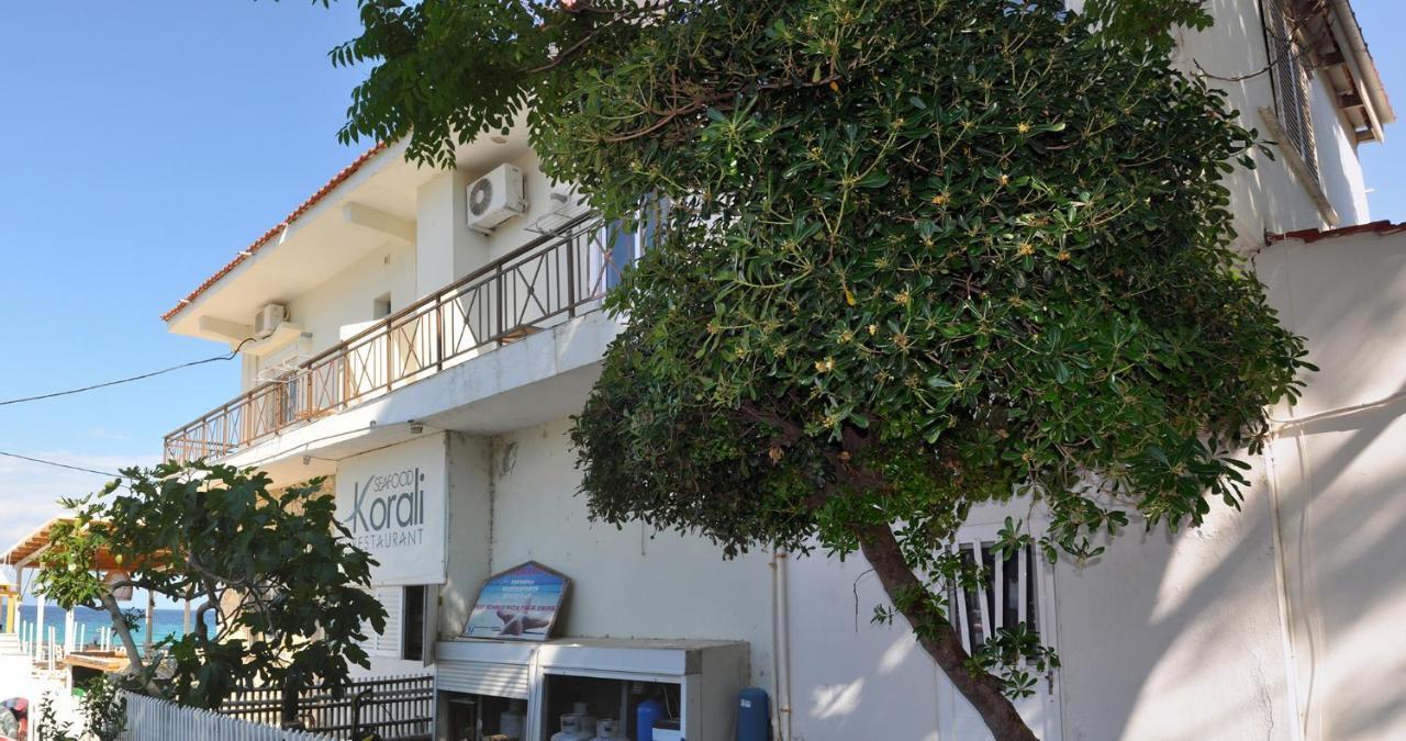 Coralli Beach Studios-Apartments Kallithea  Dış mekan fotoğraf
